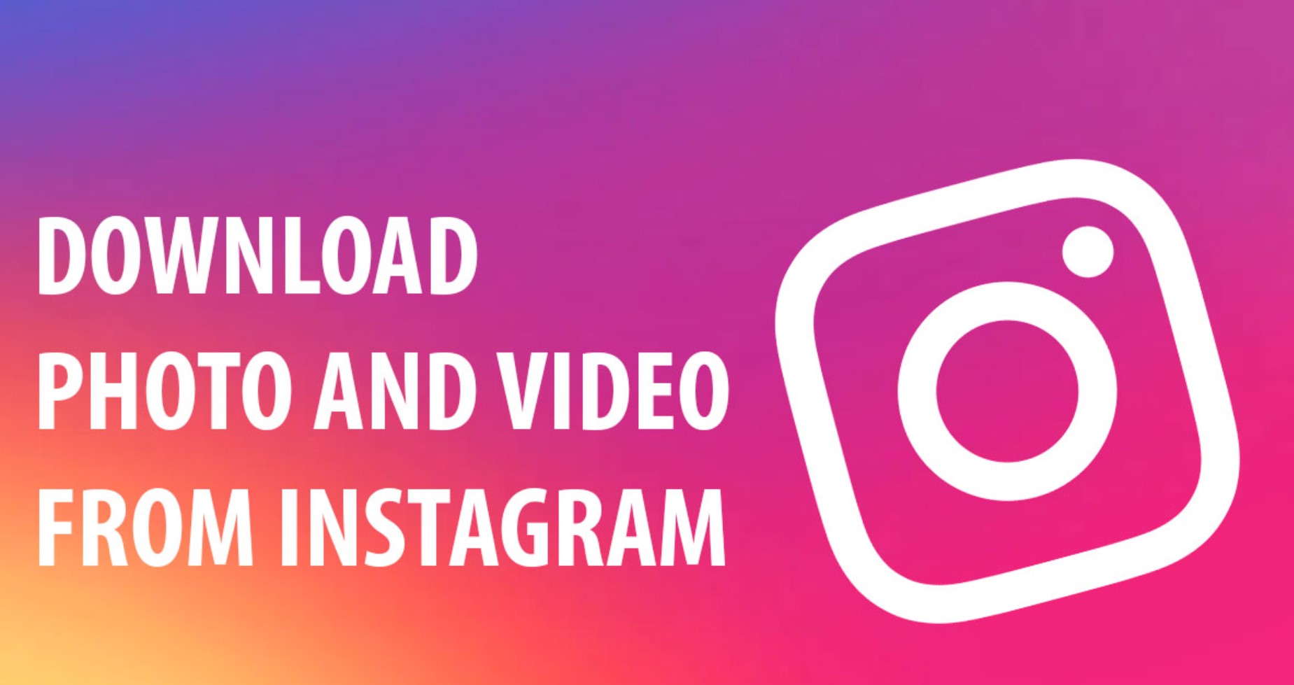 How can I download videos and photos via Instagram online?