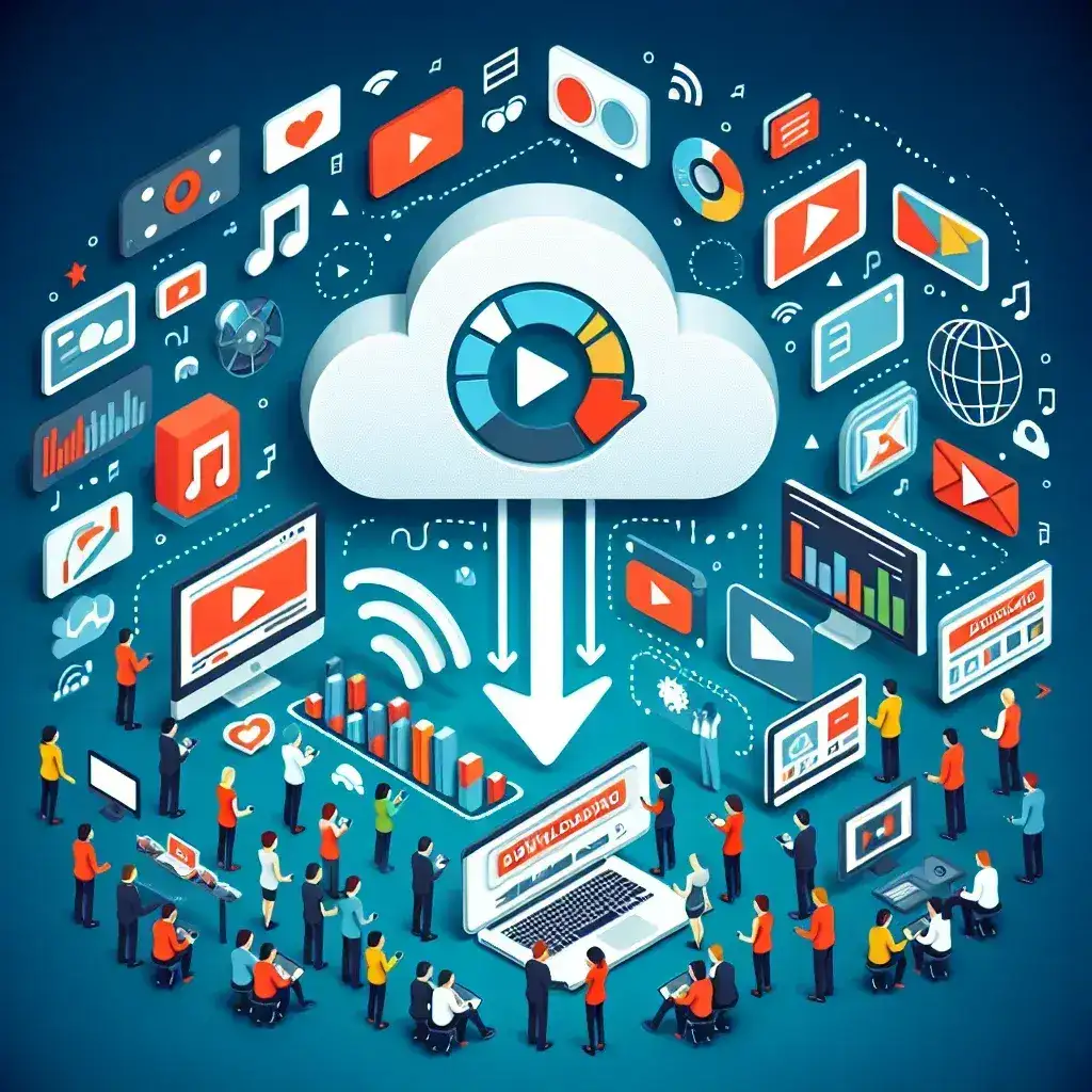 "SaveFrom logo - Ultimate media download solution for saving videos, music, and content from various online platforms"